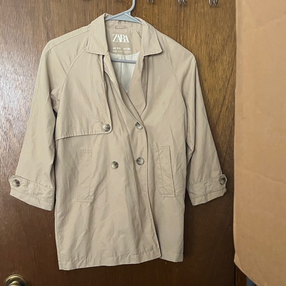 Zara Kids Beige Trench Coat